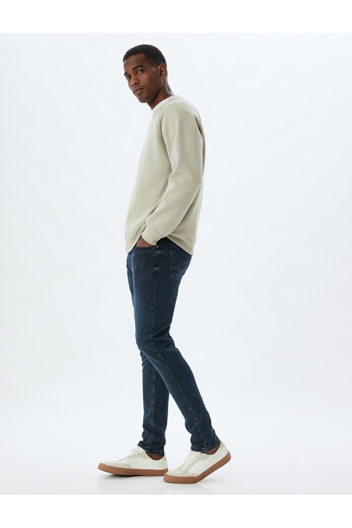 Erkek Jean Pantolon 5wam40079ıd Indigo Stone