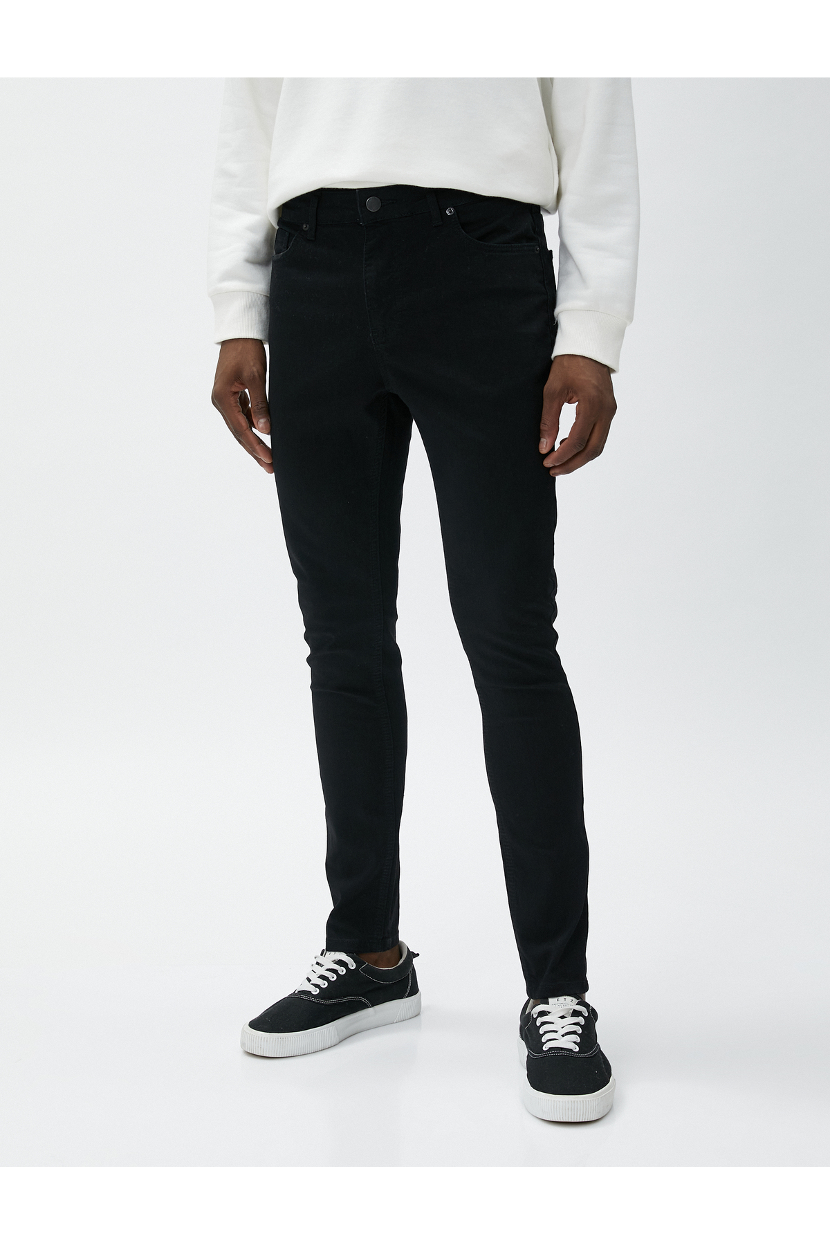 Erkek Jean Pantolon Siyah 4wam40026nd Justın Skinny