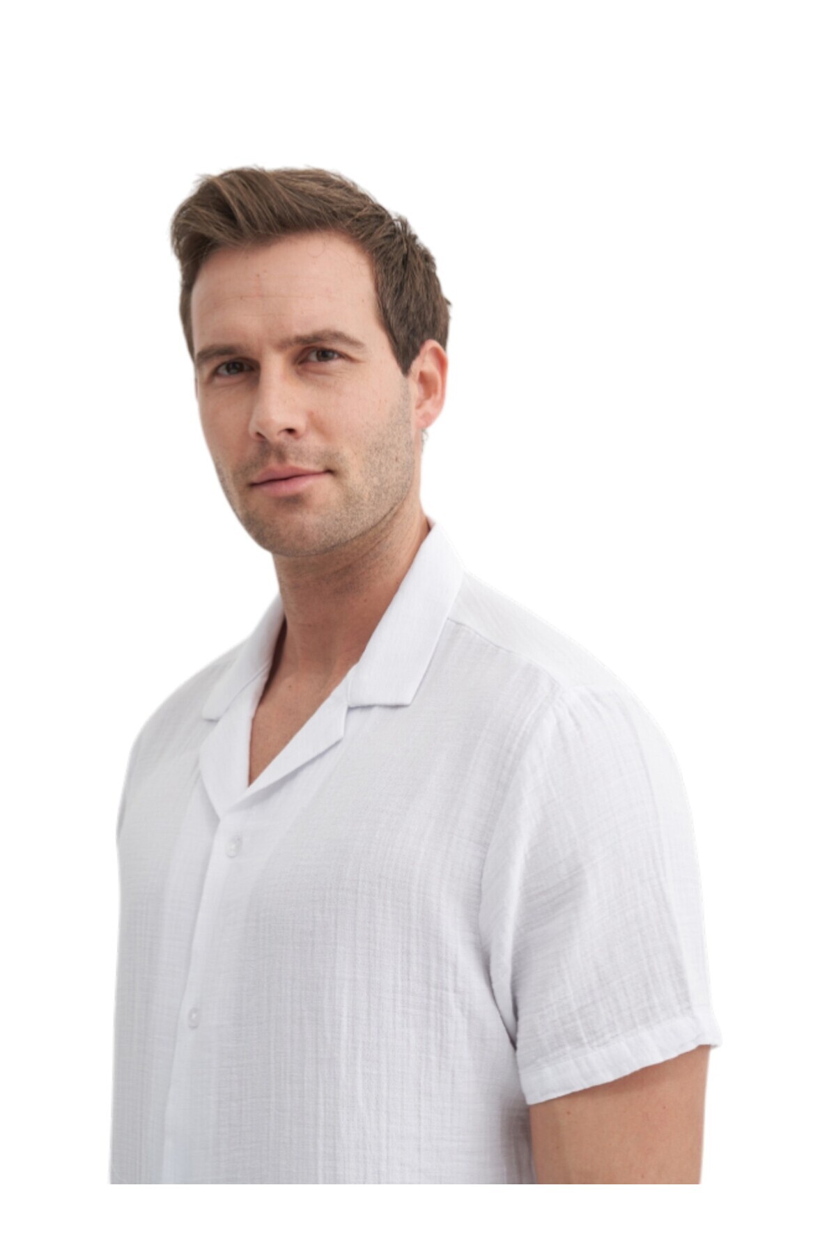 Erkek Kısa Kol Gömlek 20390
