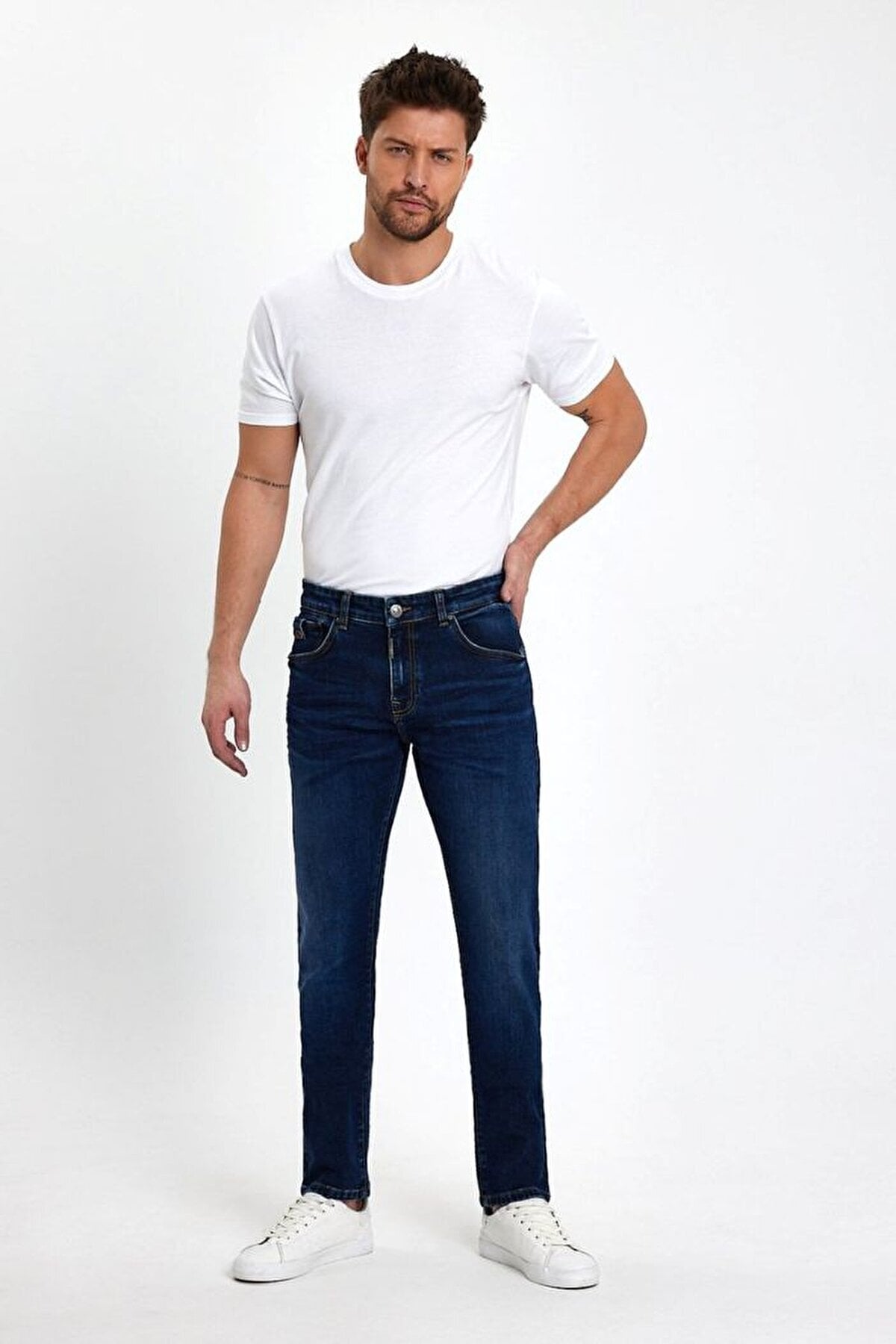 Erkek Mavi Joshua Jaime Wash Jean 01009507591588655409-Std