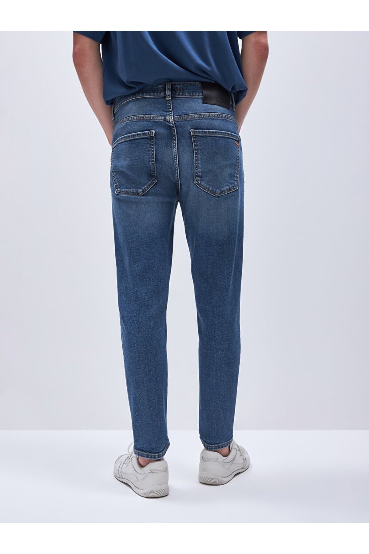 Erkek Mavi Marcelio Baldy Wash Jean 01009515441578654199-Std
