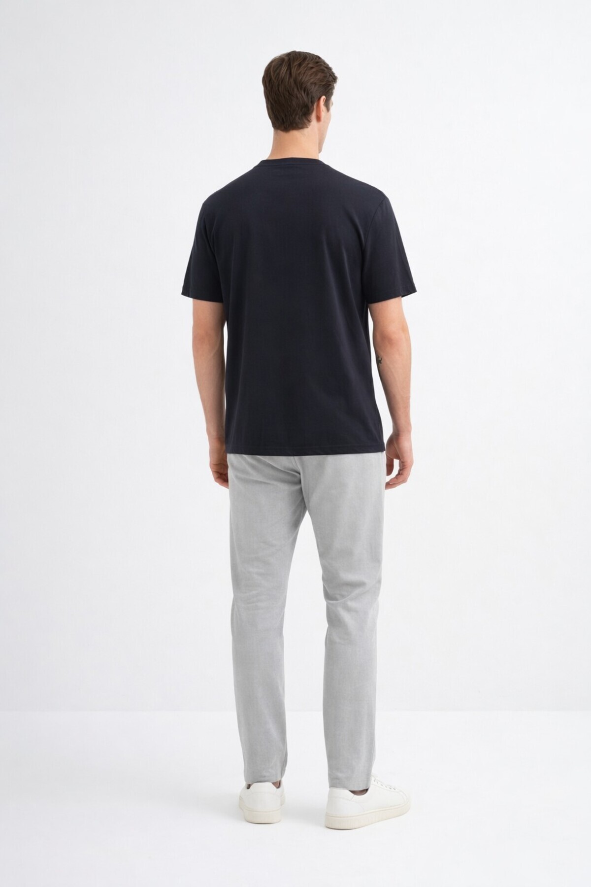 Erkek Modal Kumaş Basic Regular Fit 44105 Siyah