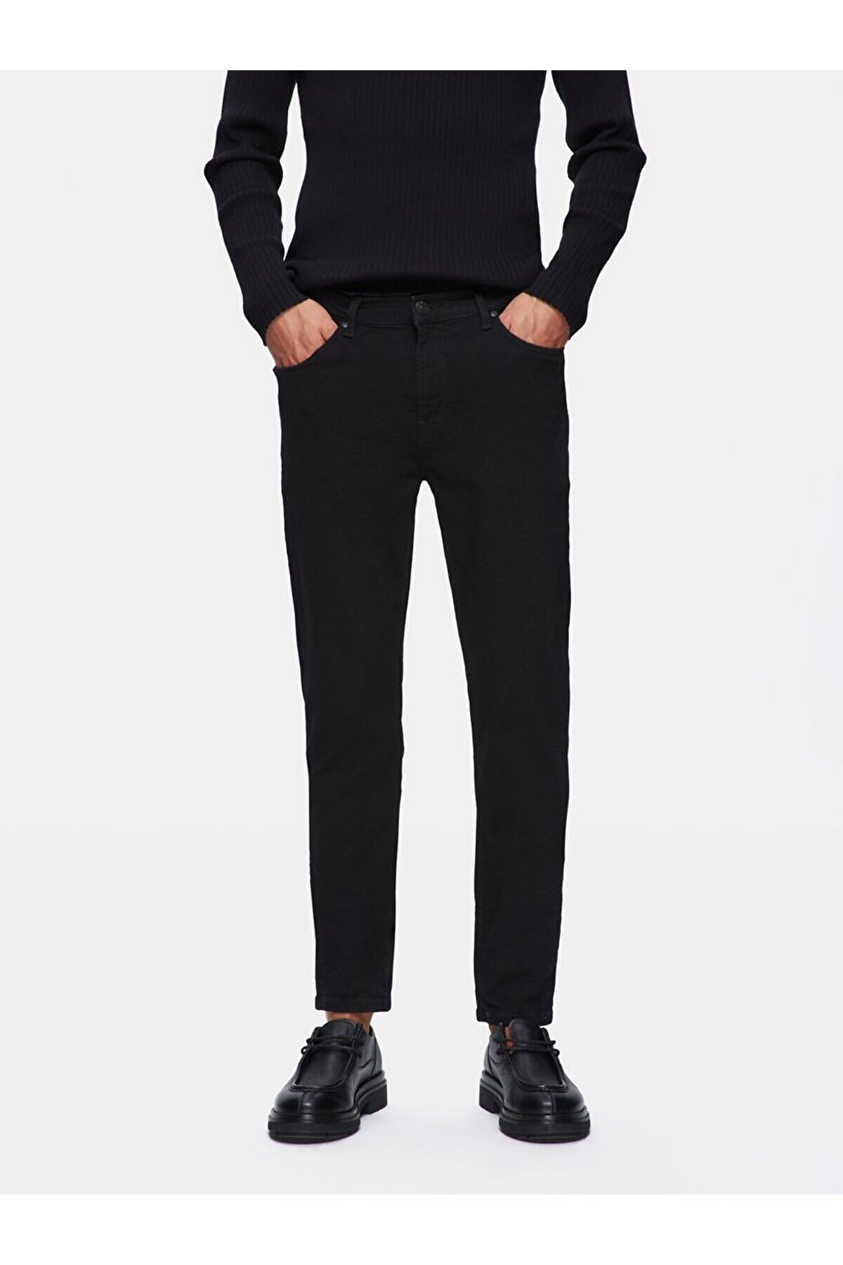 Erkek Siyah Smarty Y Black Wash Jean 010095145414911200-Std