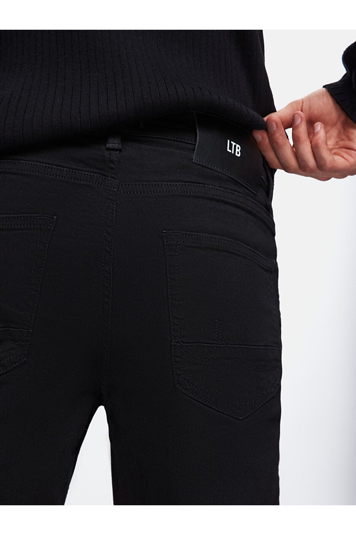 Erkek Siyah Smarty Y Black Wash Jean 010095145414911200-Std