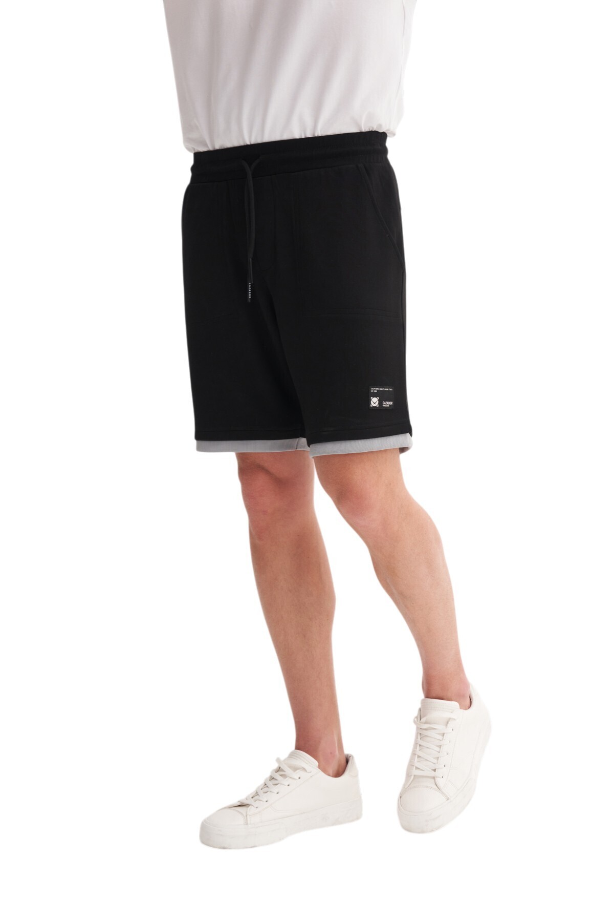 Erkek Slim Fit Örme Bermuda CAZ.60500