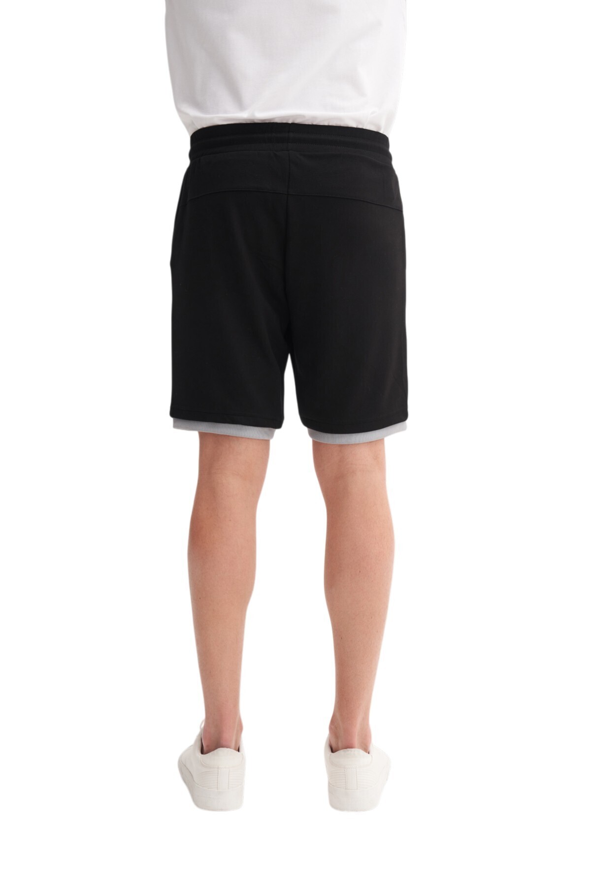 Erkek Slim Fit Örme Bermuda CAZ.60500