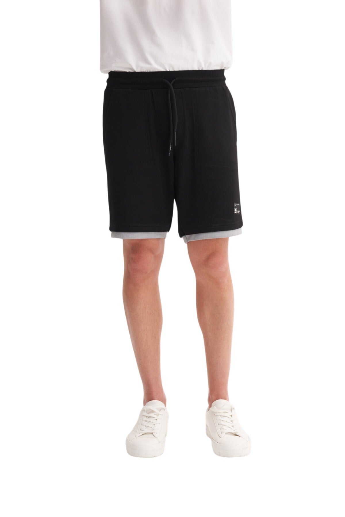 Erkek Slim Fit Örme Bermuda CAZ.60500