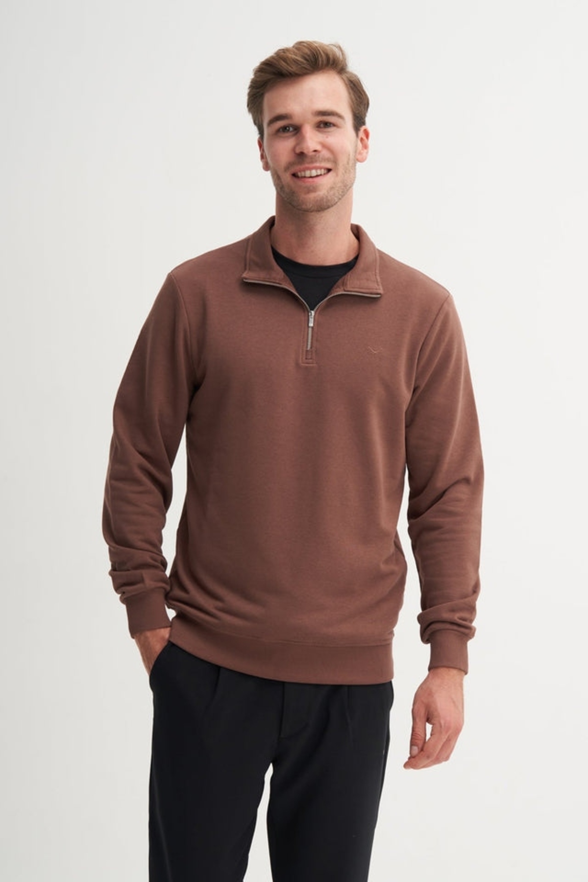Erkek Sweat 53470 KAHVE