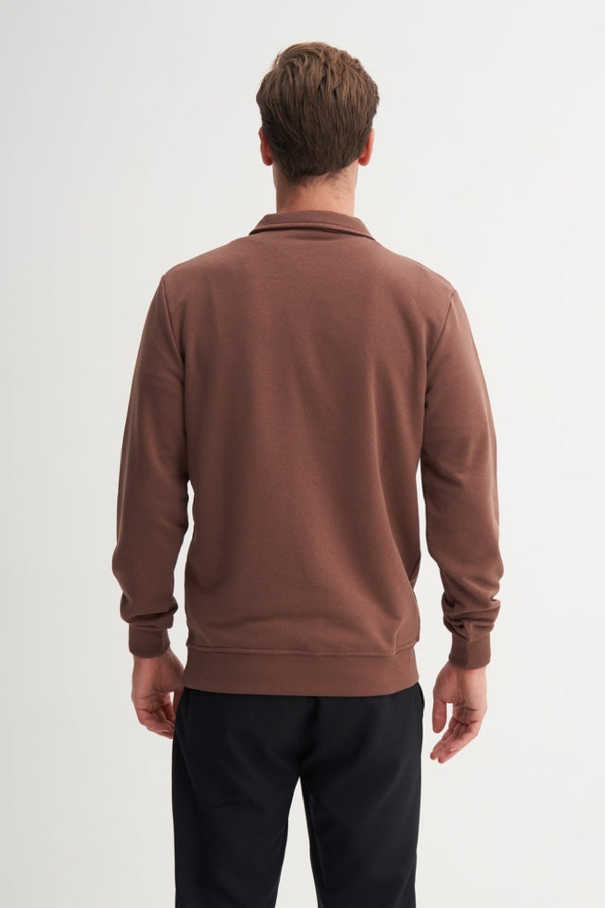 Erkek Sweat 53470 KAHVE