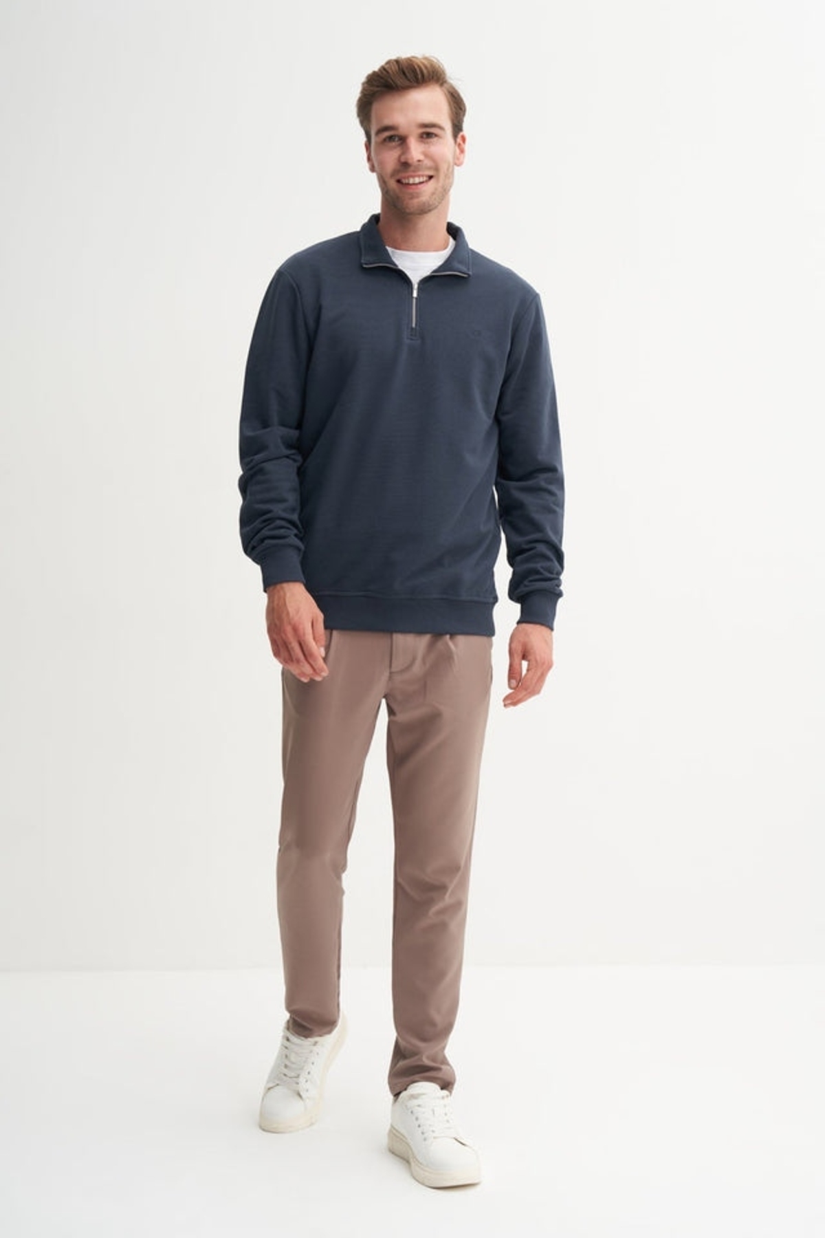 Erkek Sweat 53470 S.BLUE