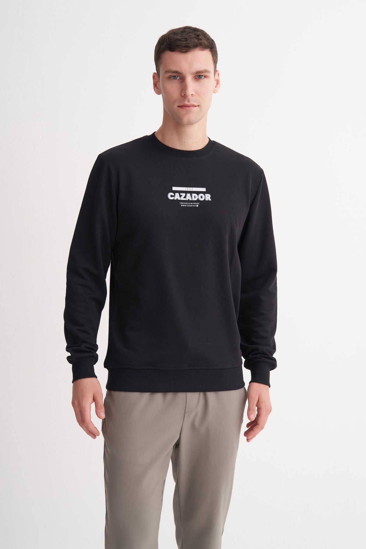 Erkek Sweat 53980 SİYAH