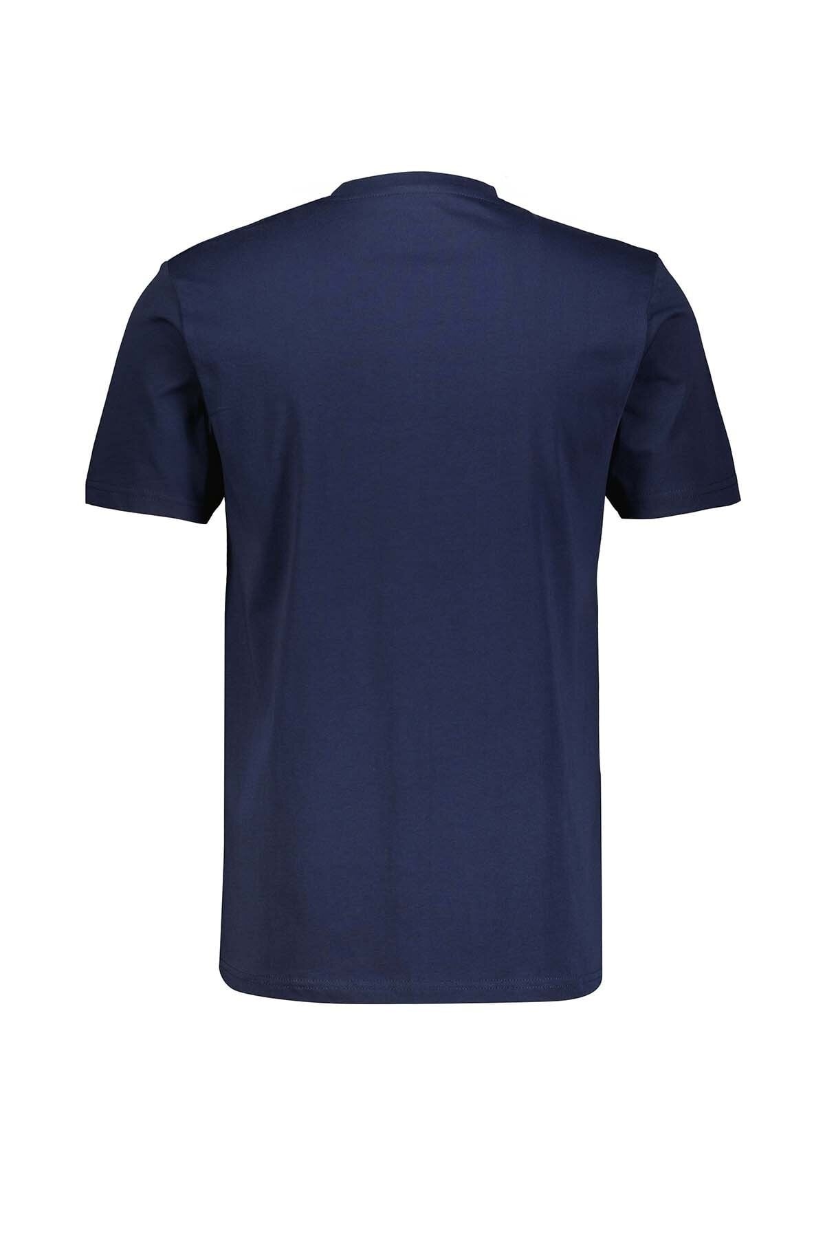 Erkek T-shirt 44790 LACİVERT