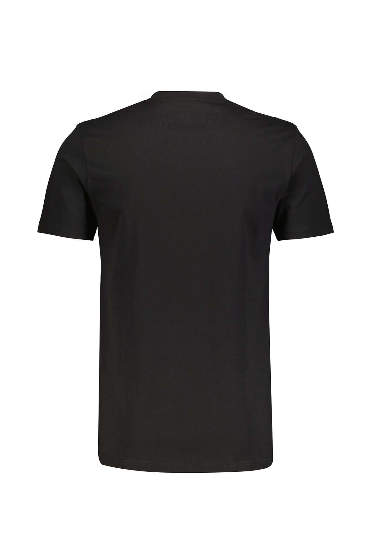 Erkek T-shirt 44790 SİYAH