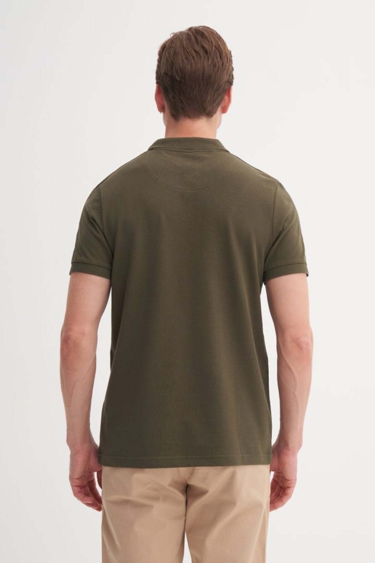Erkek T-shirt 46130 HAKİ