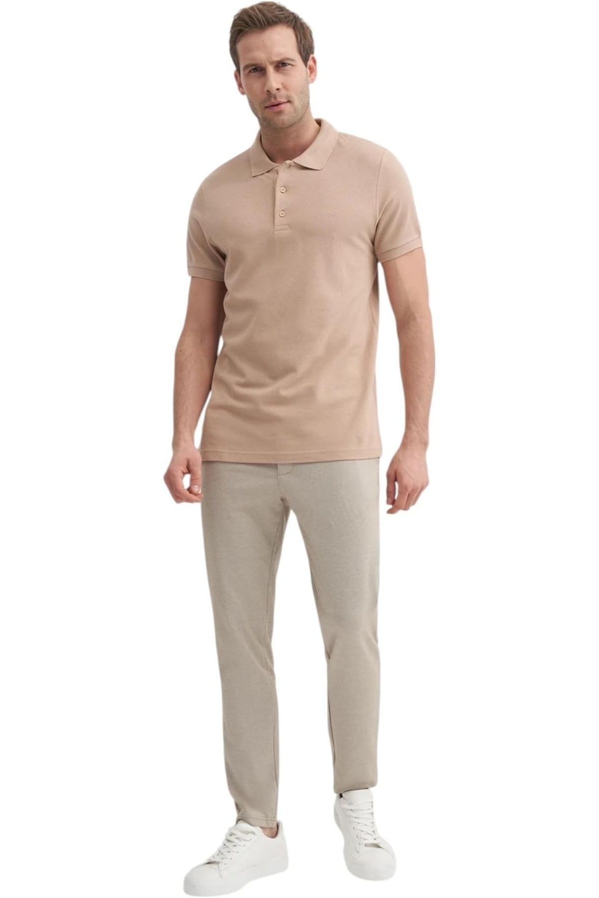 Erkek T-shirt 46130 SAFARİ