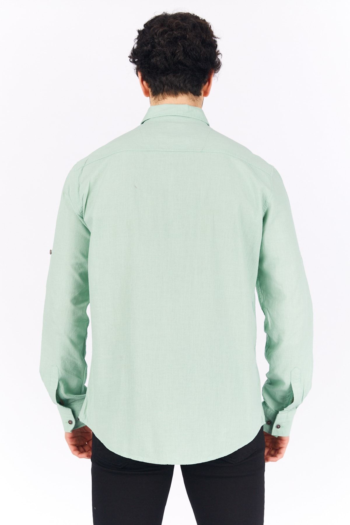 Erkek Yeşil Gömlek