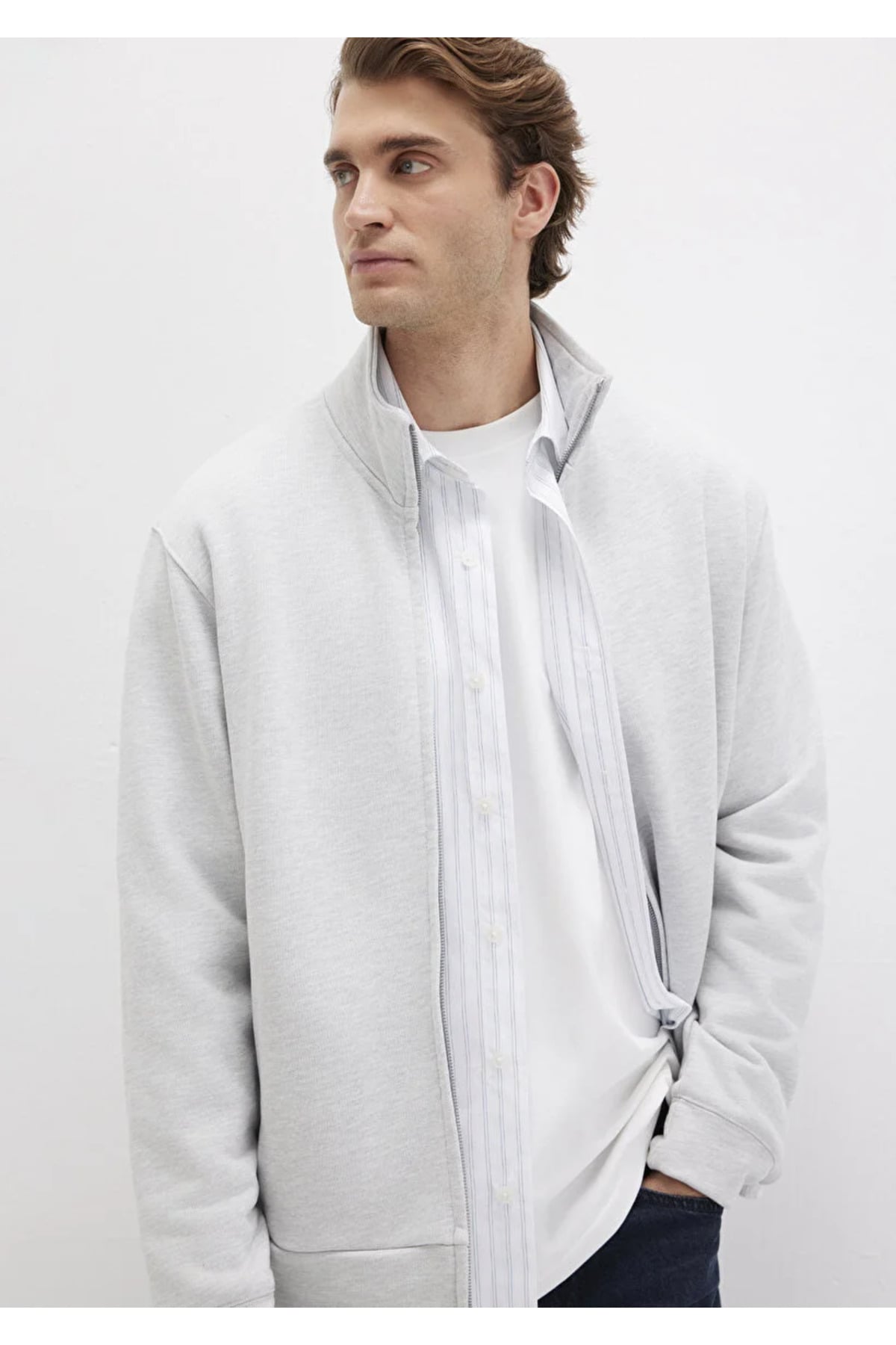 Full Zip Erkek Sweat M0S10377-82498