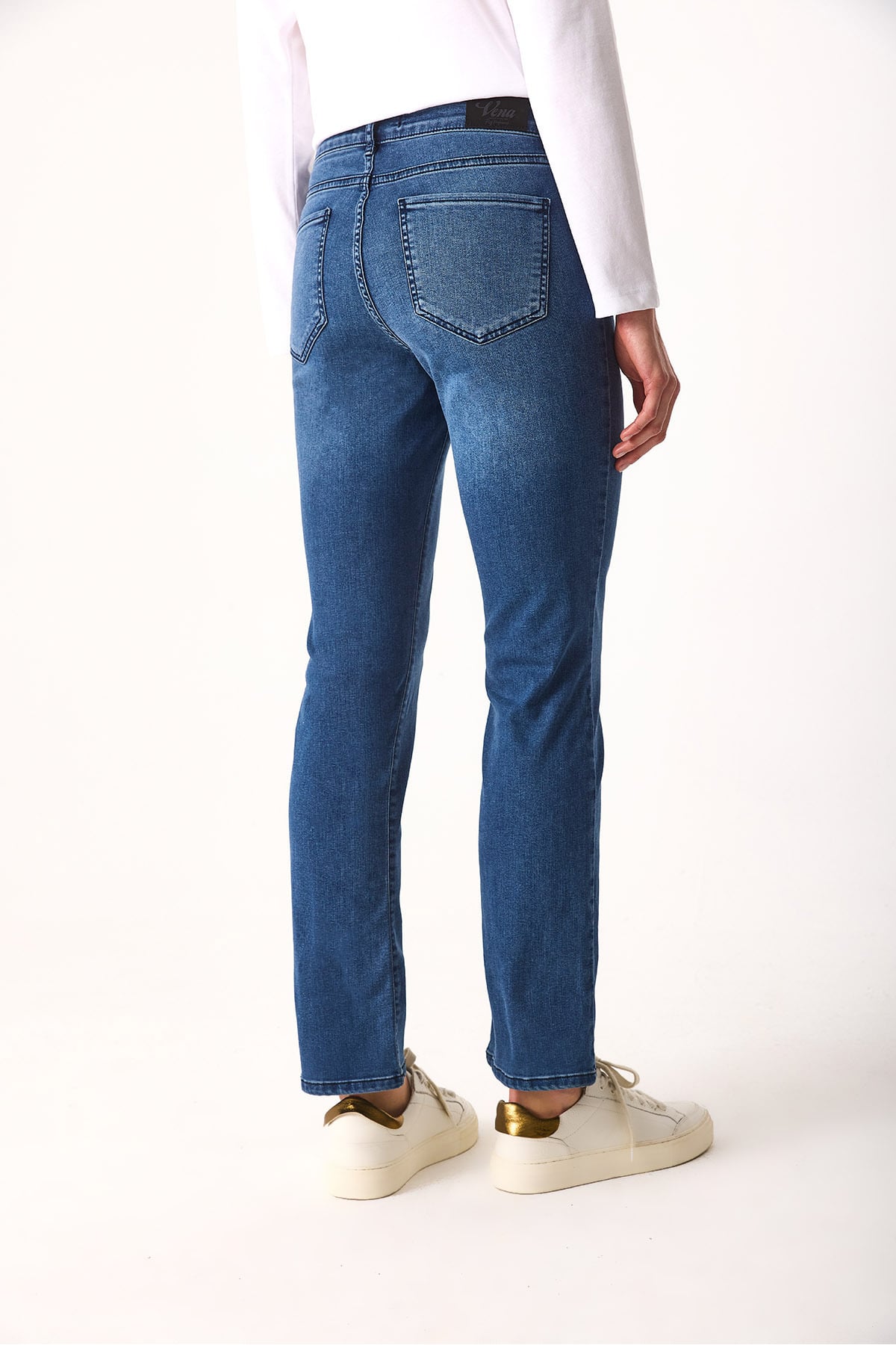 Gabriel Blue Black Straight Fit Jean Pantolon (TM)-BLUE BLACK