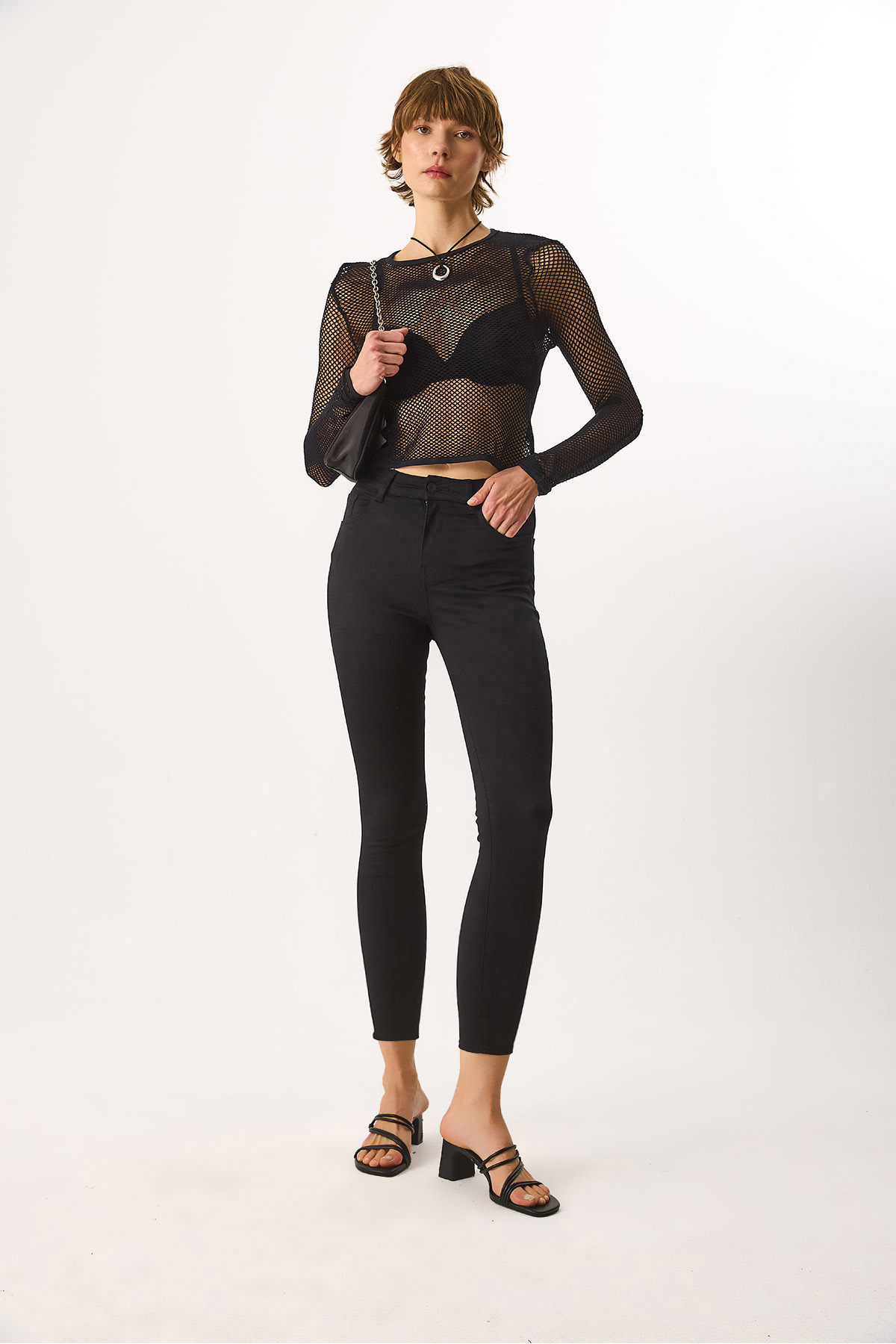 Gabriella Powerstretch Skinny Pantolon - SİYAH