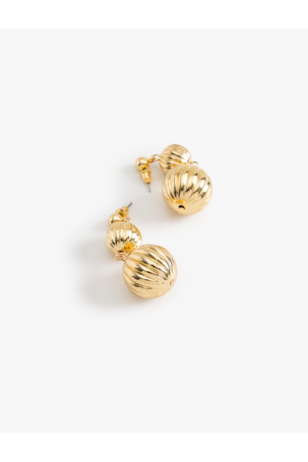 Geometrik Küpe Sallantılı Çelik Karışımlı