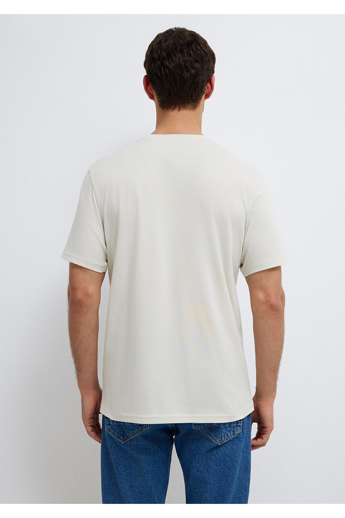 Gri Erkek T-shirt M0612732-70142
