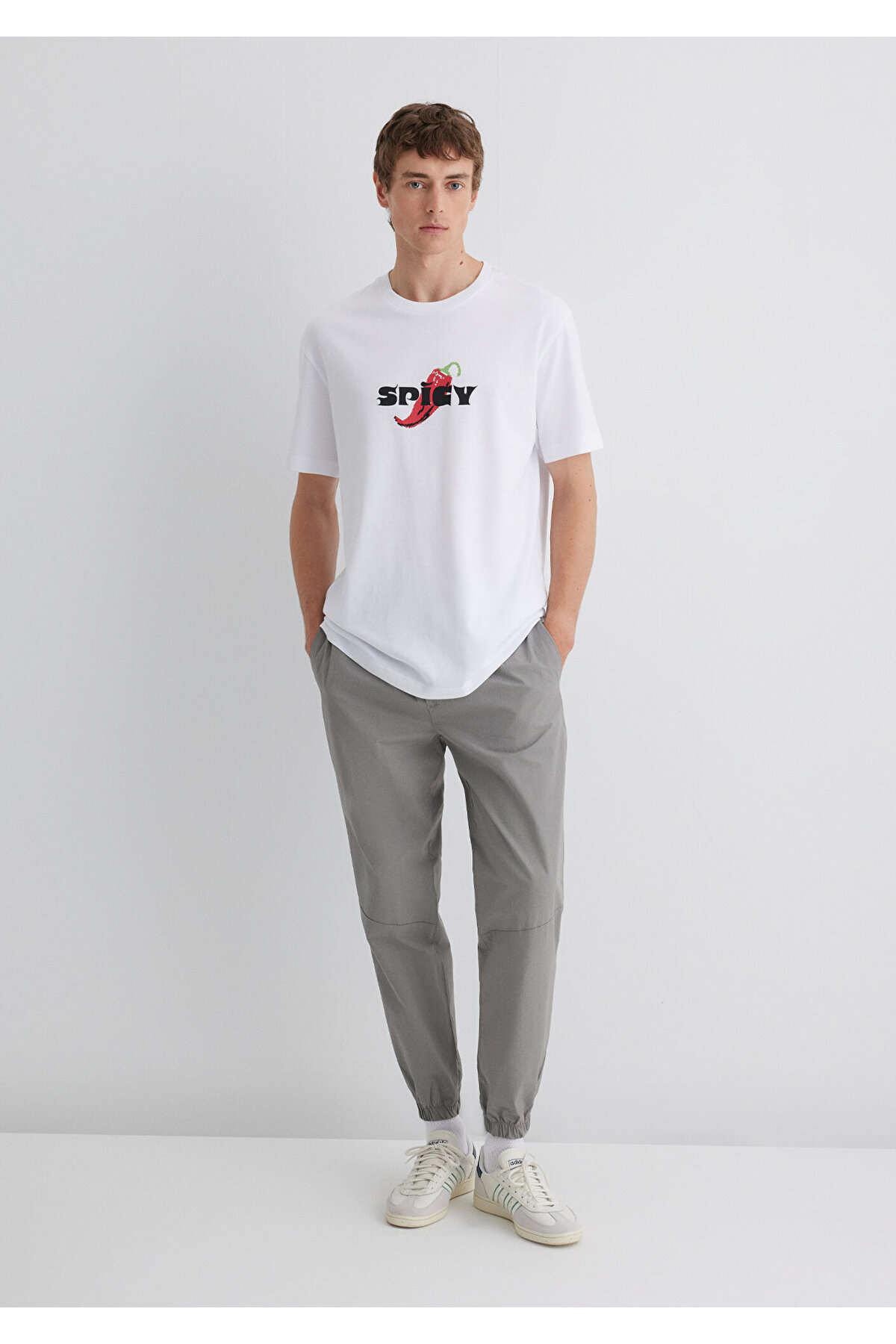 Gri Jogger Pantolon 0010272-70117