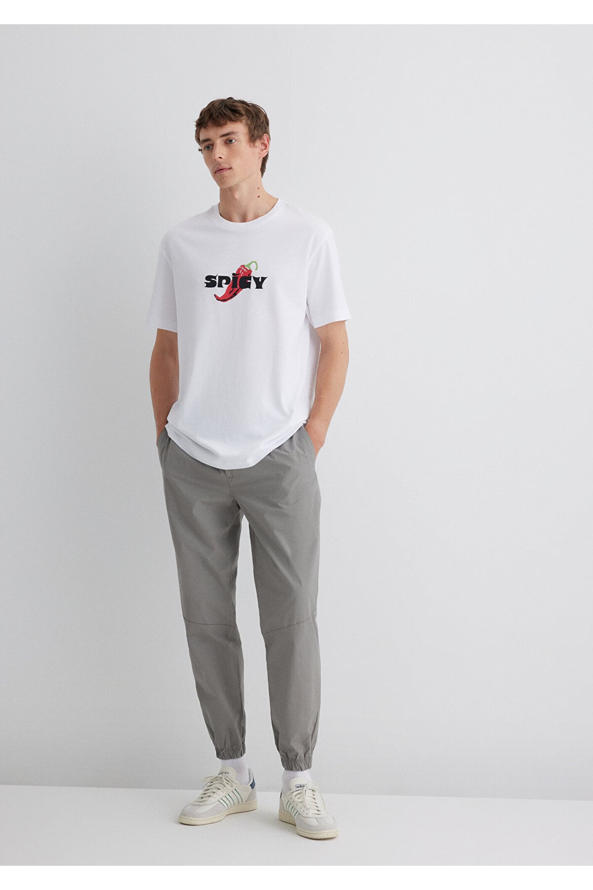 Gri Jogger Pantolon 0010272-70117