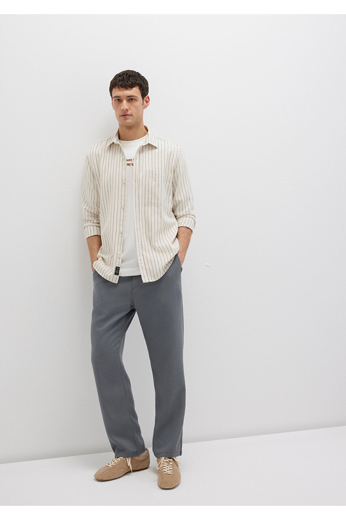 Gri Pantolon 0010193-80889