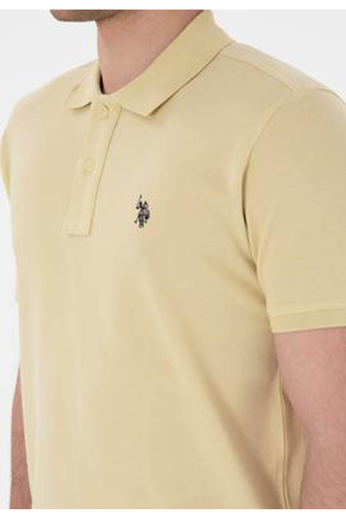 Gtp04Iy025 Açık Haki Erkek Polo Yaka T-shirt 2084151