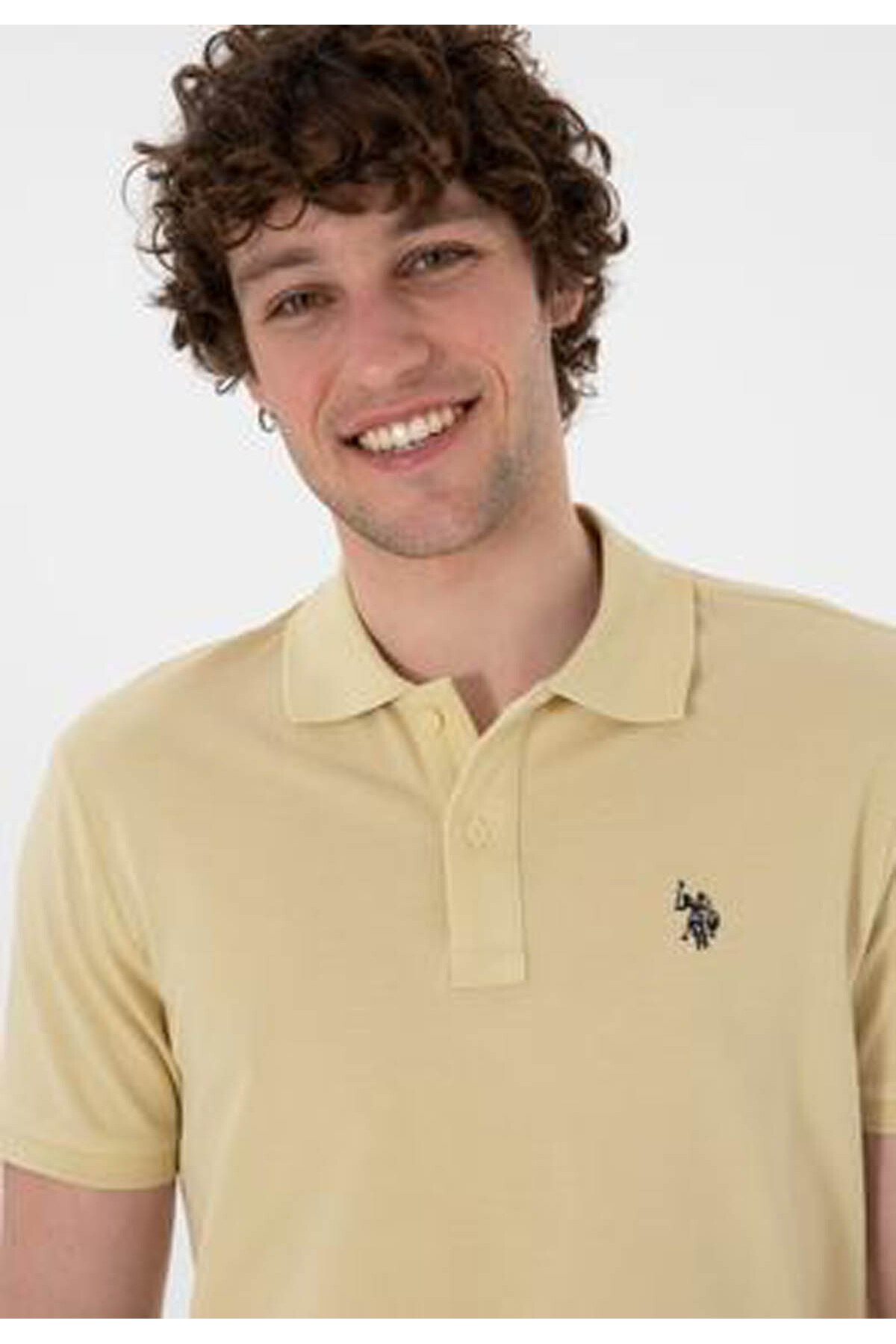 Gtp04Iy025 Açık Haki Erkek Polo Yaka T-shirt 2084151
