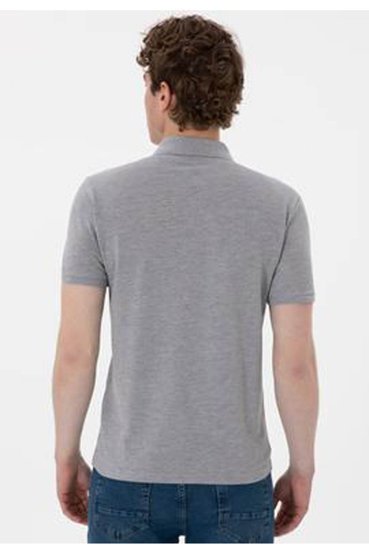Gtp04Iy025 Gri Erkek Polo Yaka T-shirt 2084151