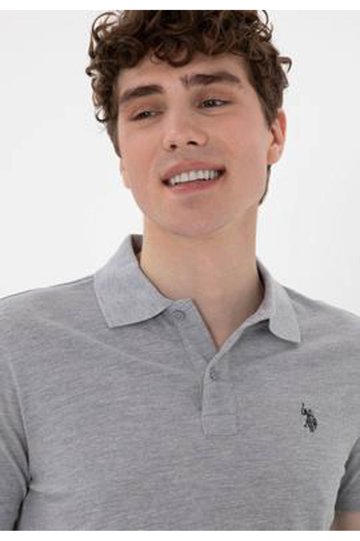 Gtp04Iy025 Gri Erkek Polo Yaka T-shirt 2084151