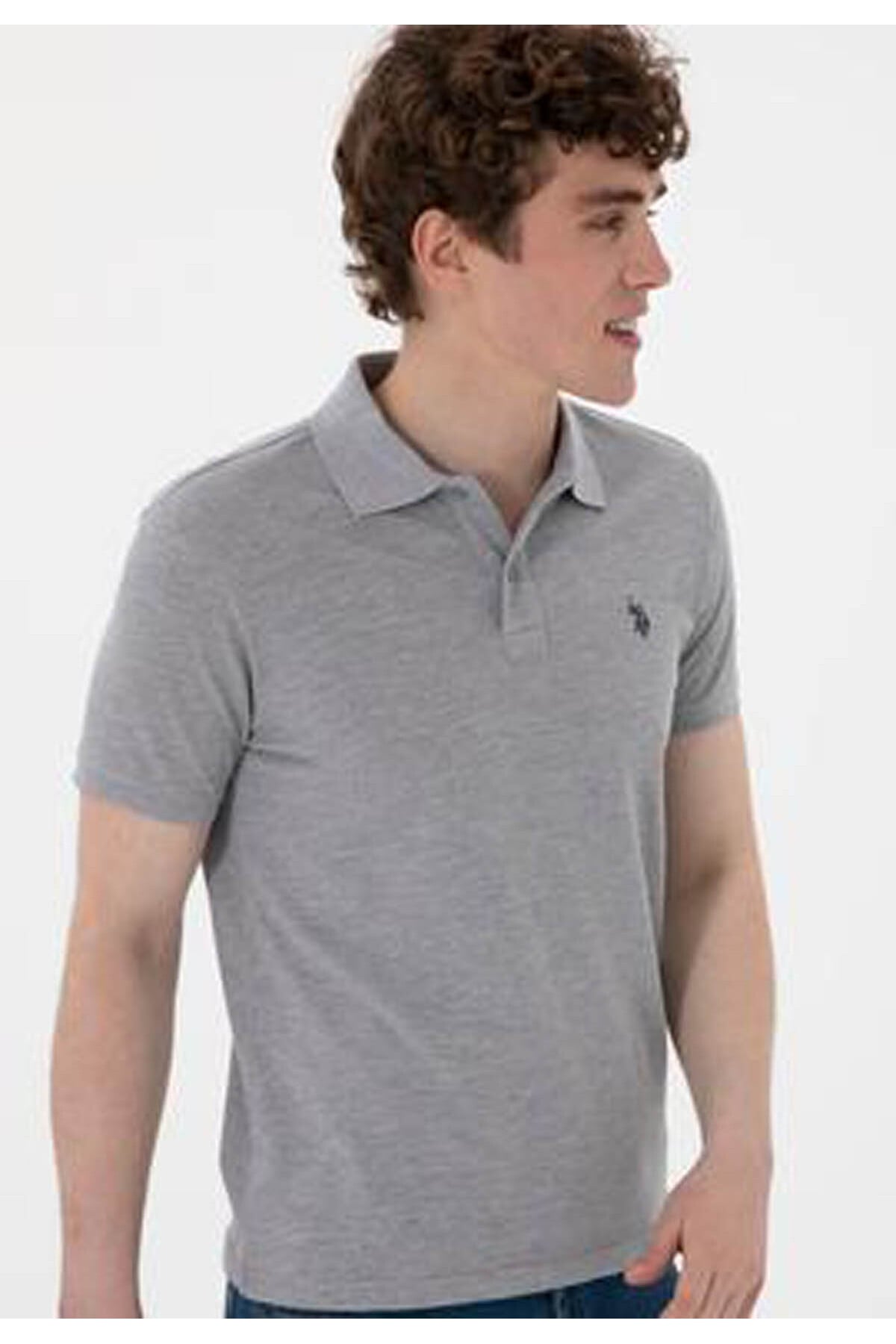 Gtp04Iy025 Gri Erkek Polo Yaka T-shirt 2084151
