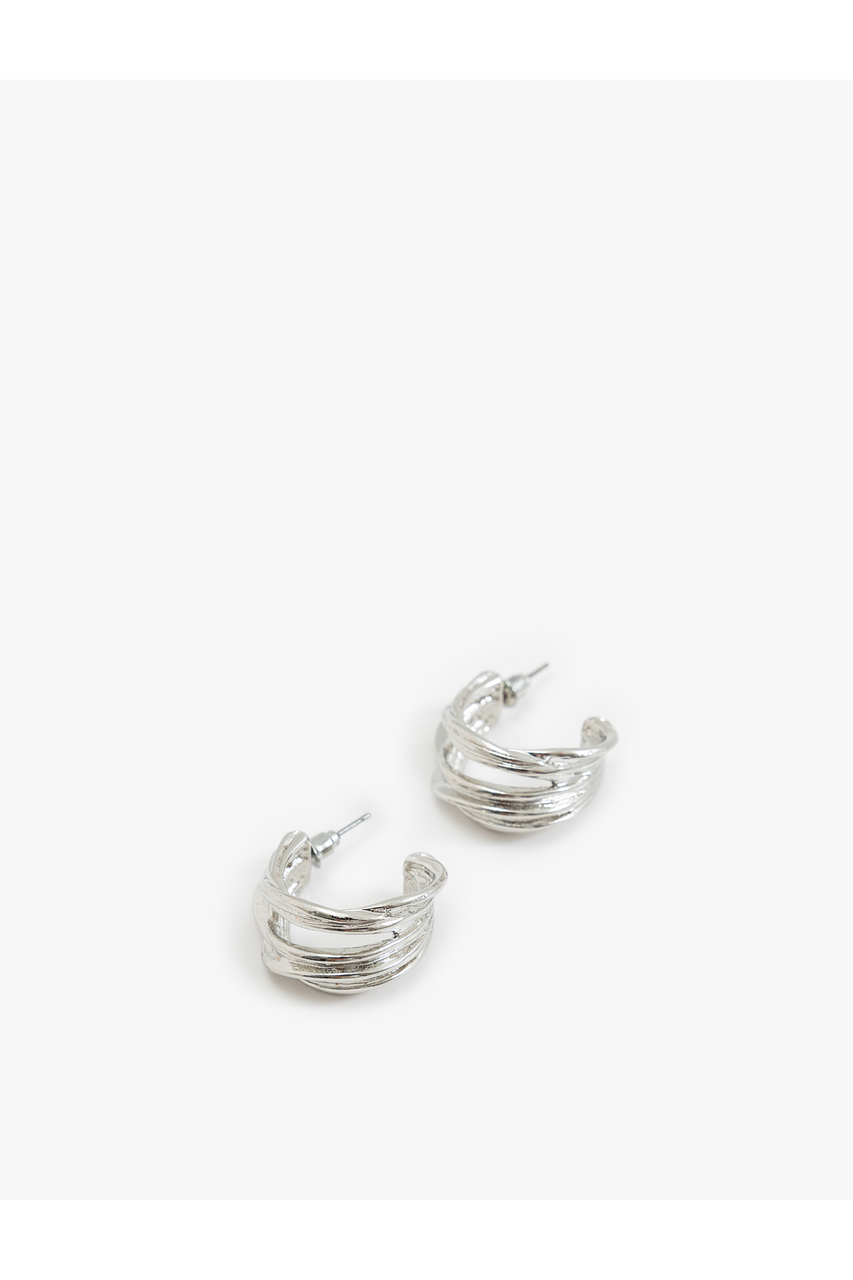 Halka Küpe Soyut Çelik Karışımlı