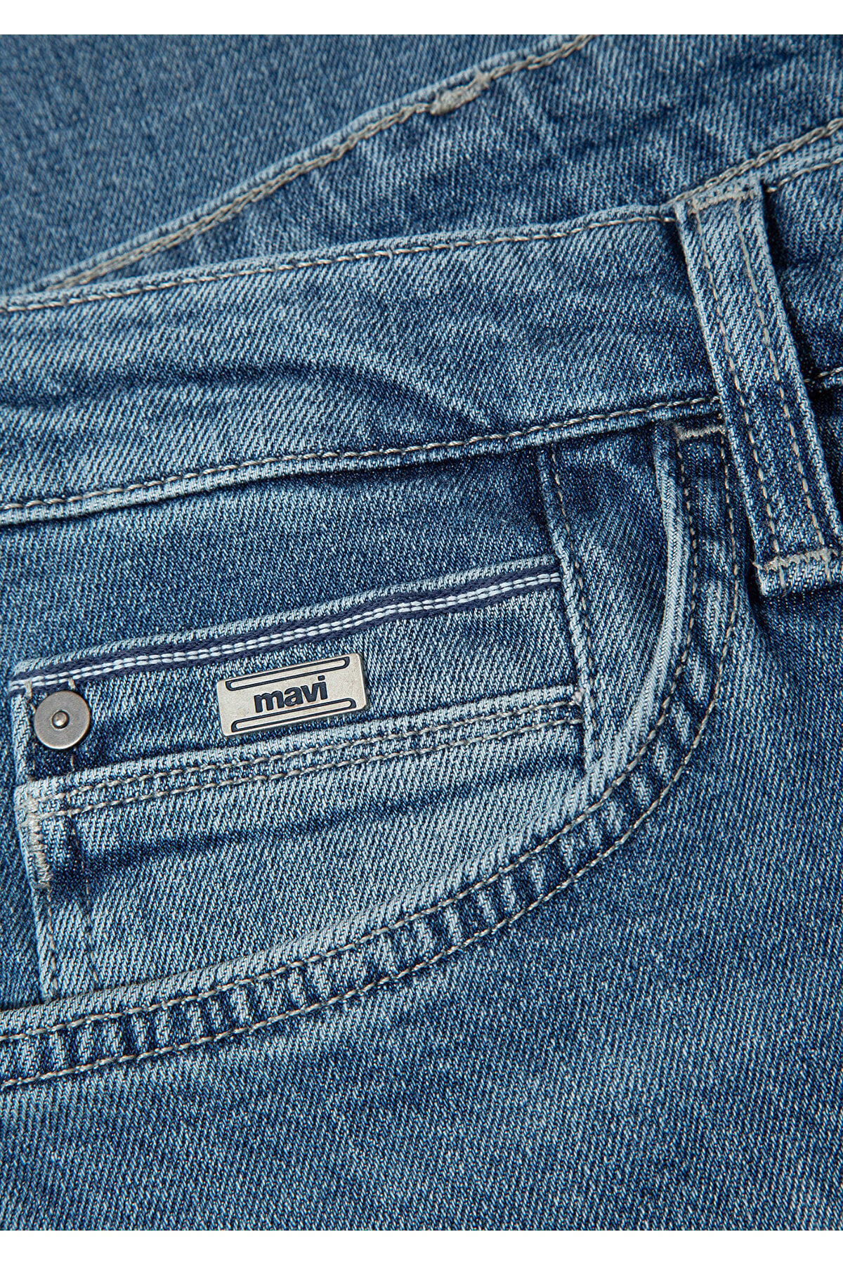 Hasan Premium Blue Vintage Indigo Mavisi Jean Pantolon 0006690654