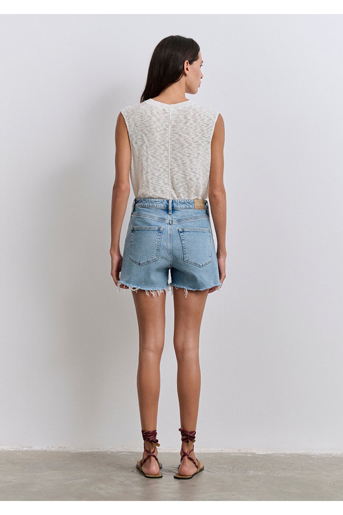 Heidi 90lar Vintage Açık Mavi Jean Şort 1410057-89743