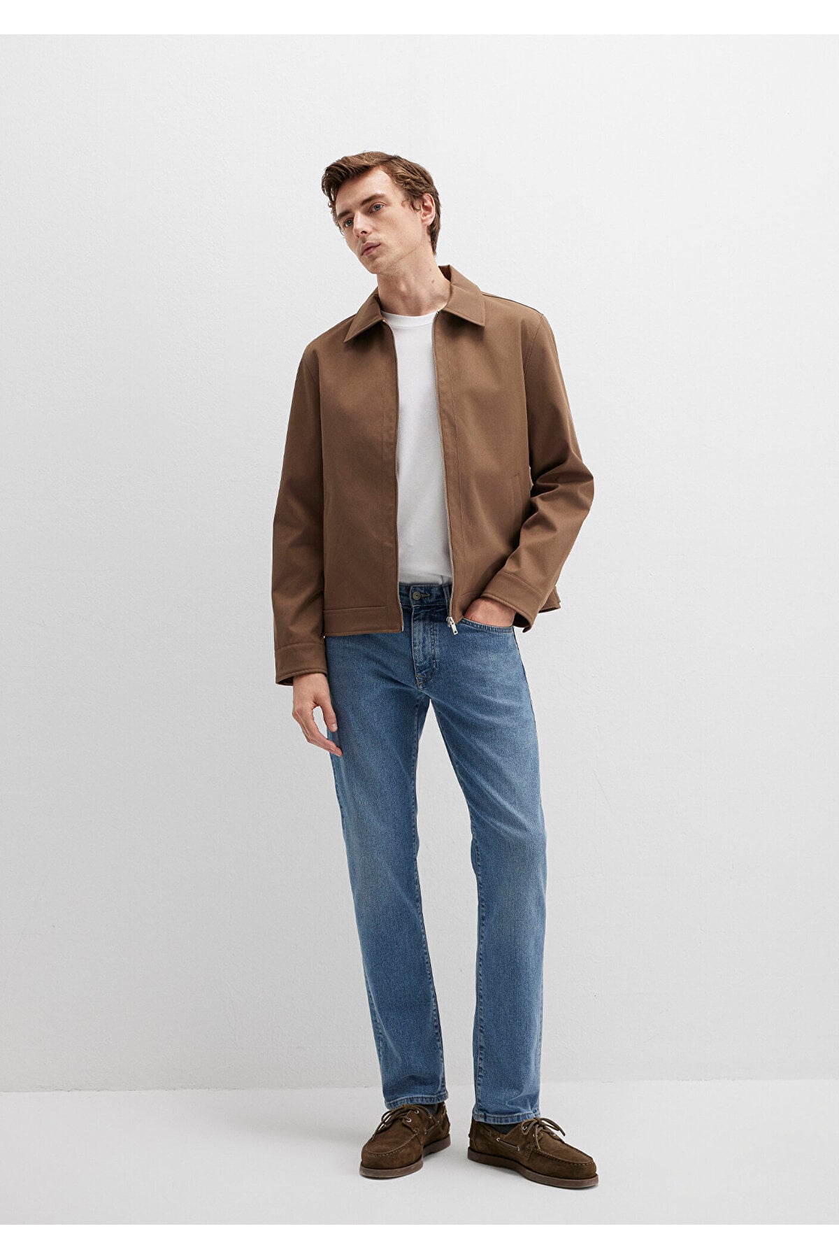 Hunter 90lar Puslu Vintage Açık Mavi Jean Pantolon 0020289268