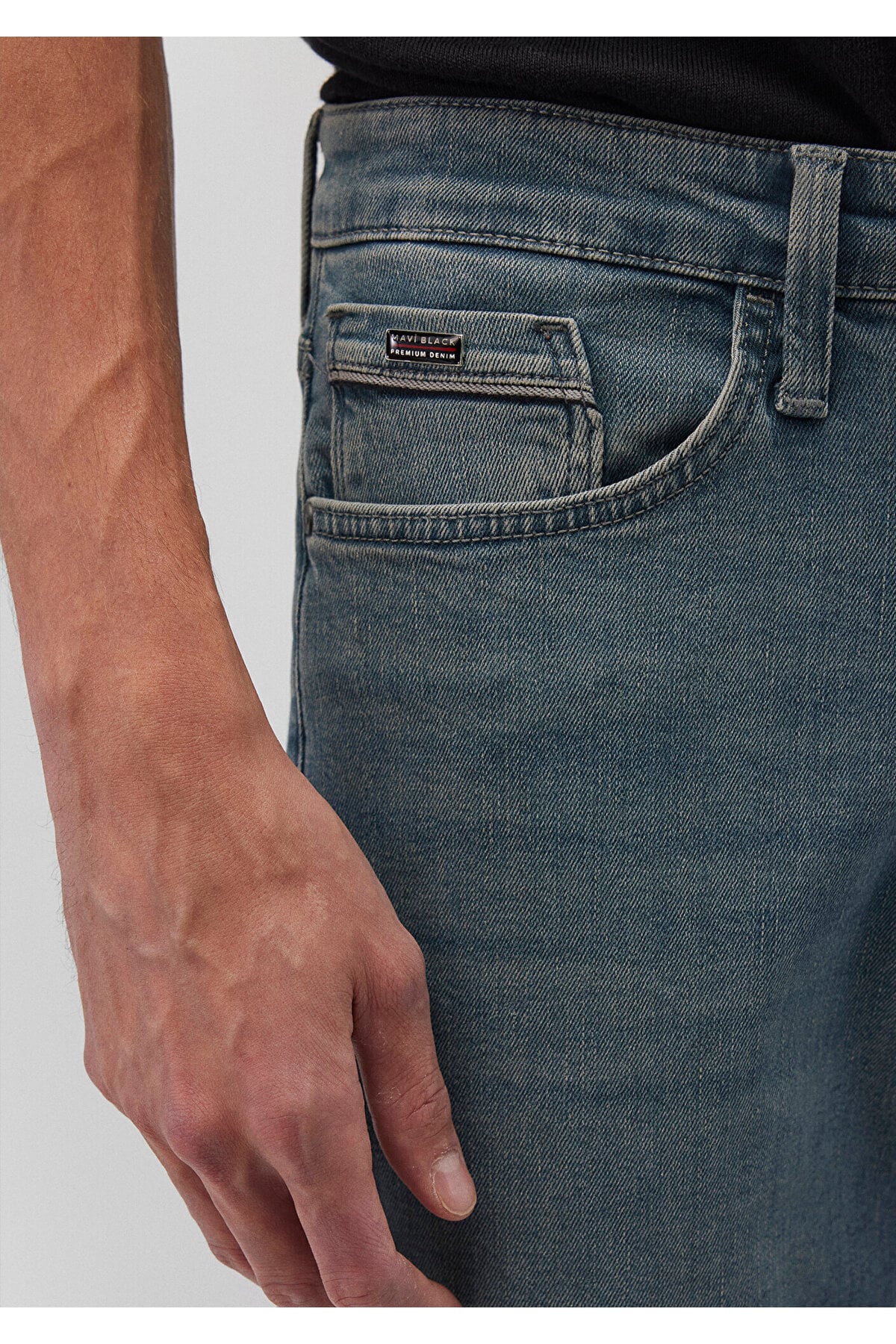 Hunter Black Puslu Vintage Jean Pantolon 0020283707