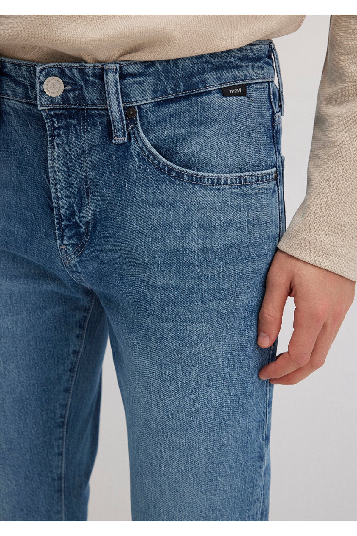 Jake Classic Denim Gölgeli İndigo Mavisi Jean Pantolon 0042289276