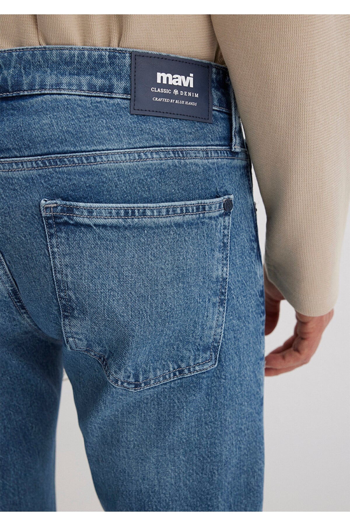Jake Classic Denim Gölgeli İndigo Mavisi Jean Pantolon 0042289276