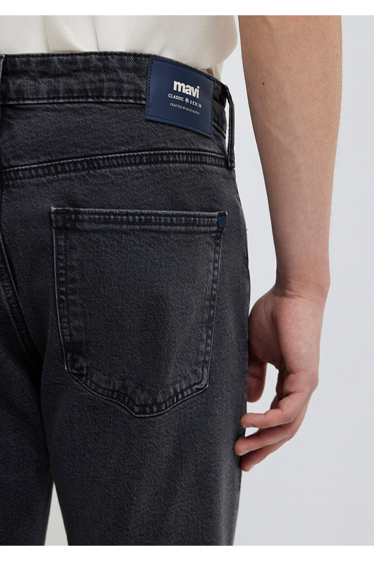 Jake Classic Denim Koyu Gri Smoke Jean Pantolon 0042288295
