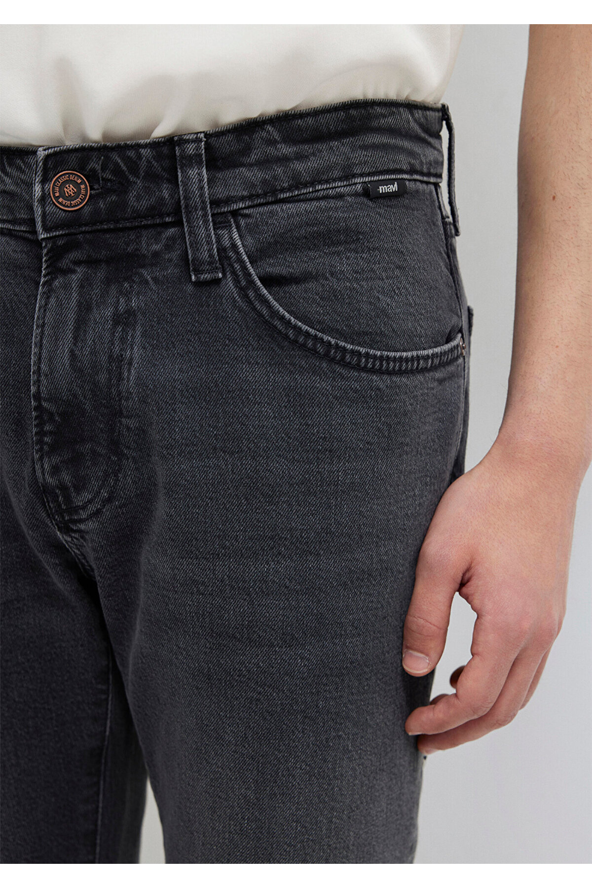 Jake Classic Denim Koyu Gri Smoke Jean Pantolon 0042288295