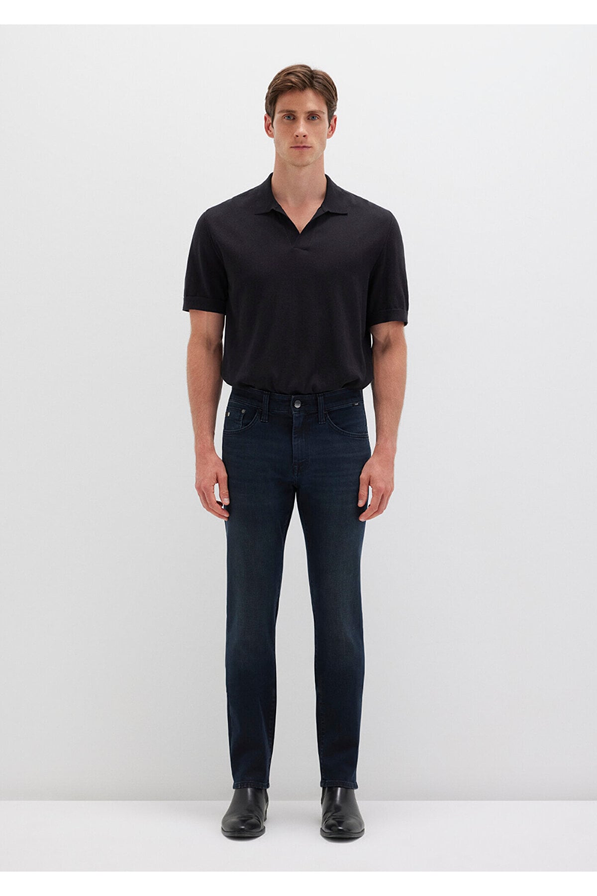 Jake Dark Foggy Mavi Jean Pantolon