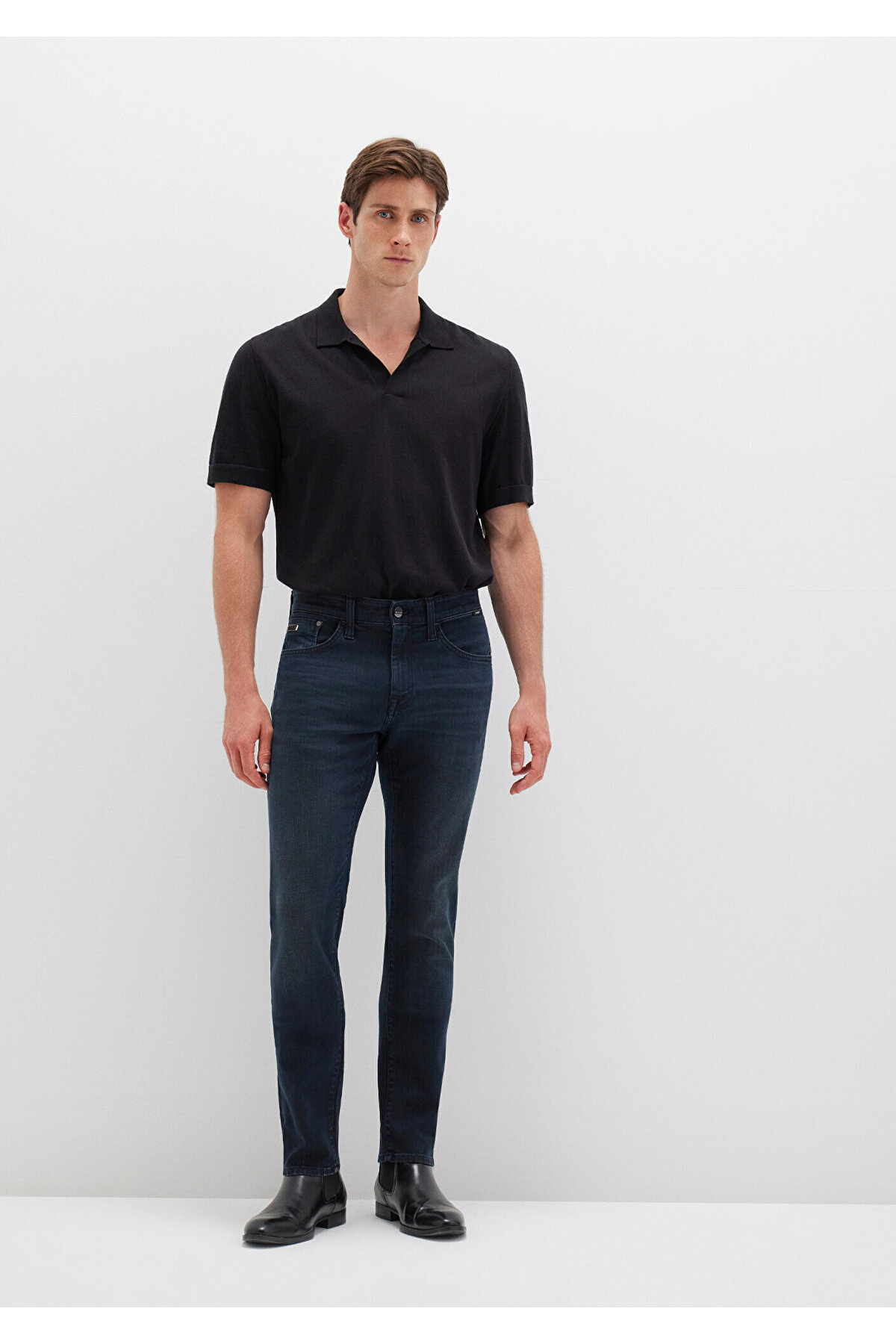Jake Dark Foggy Mavi Jean Pantolon