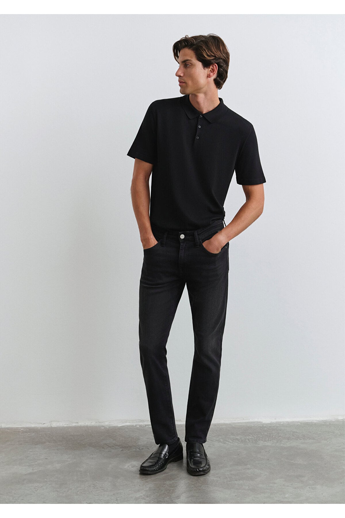 Jake Lux Black Antrasit Smoke Jean Pantolon 0042286544