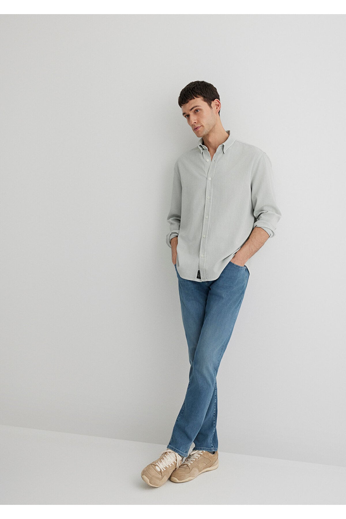 Jake Premium Blue Puslu İndigo Mavisi Jean Pantolon 0042287839
