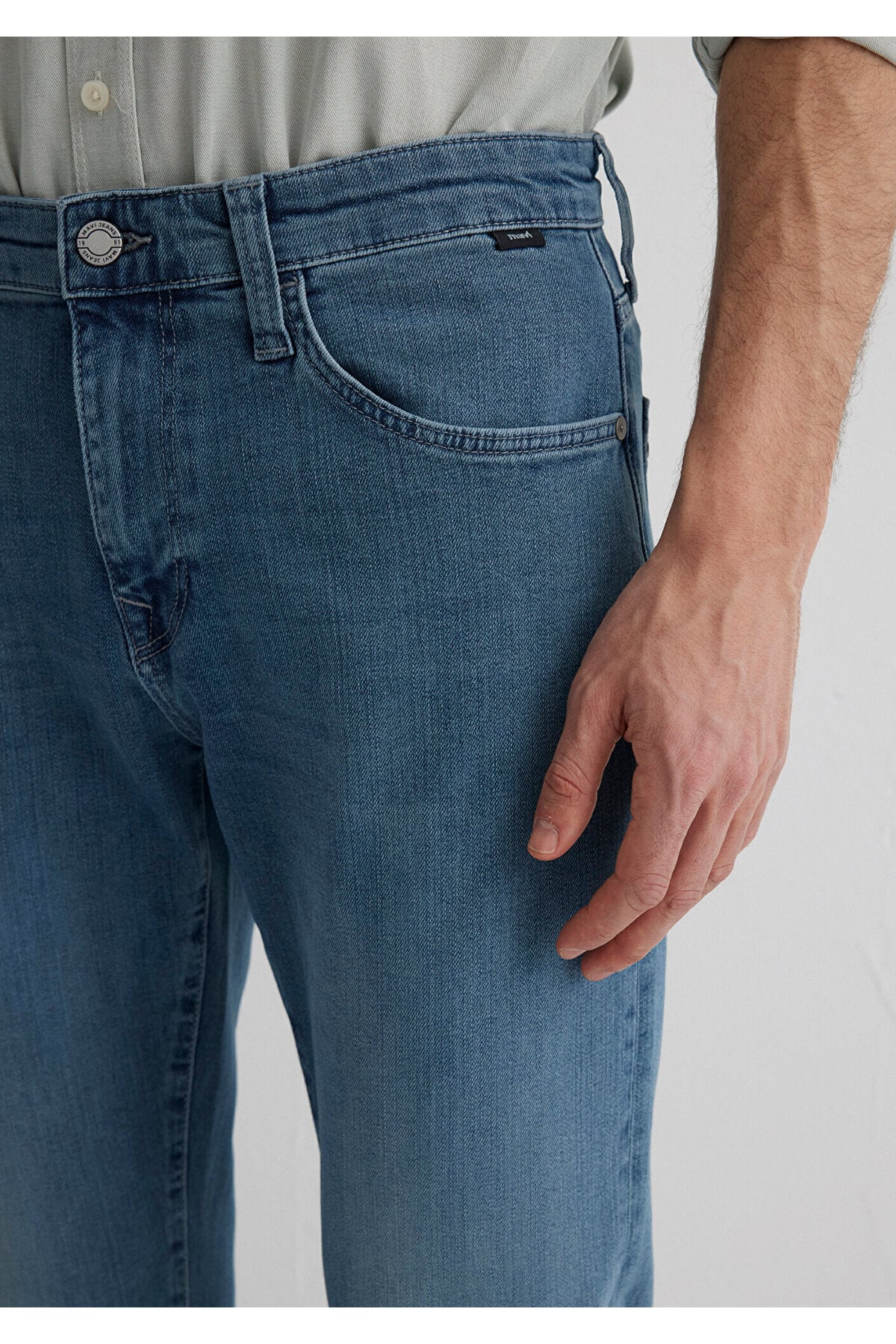 Jake Premium Blue Puslu İndigo Mavisi Jean Pantolon 0042287839