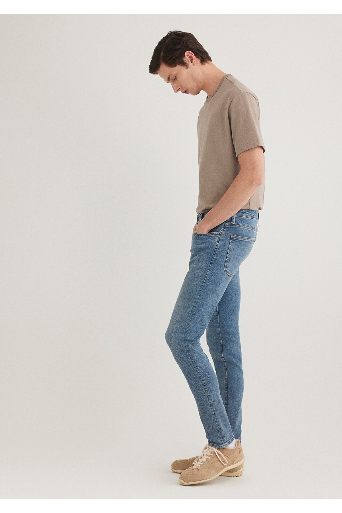 James 90lar TOKK Vintage İndigo Mavisi Jean Pantolon 0042487834