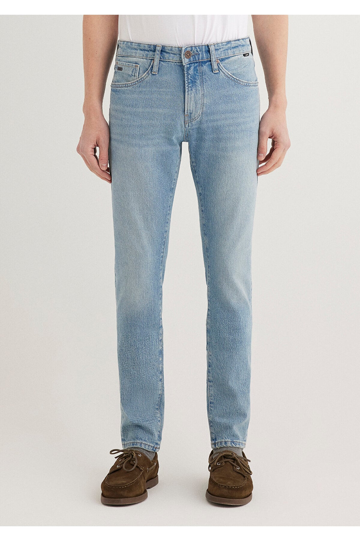 James Classic Denim Puslu Açık Mavi Jean Pantolon 0042486407