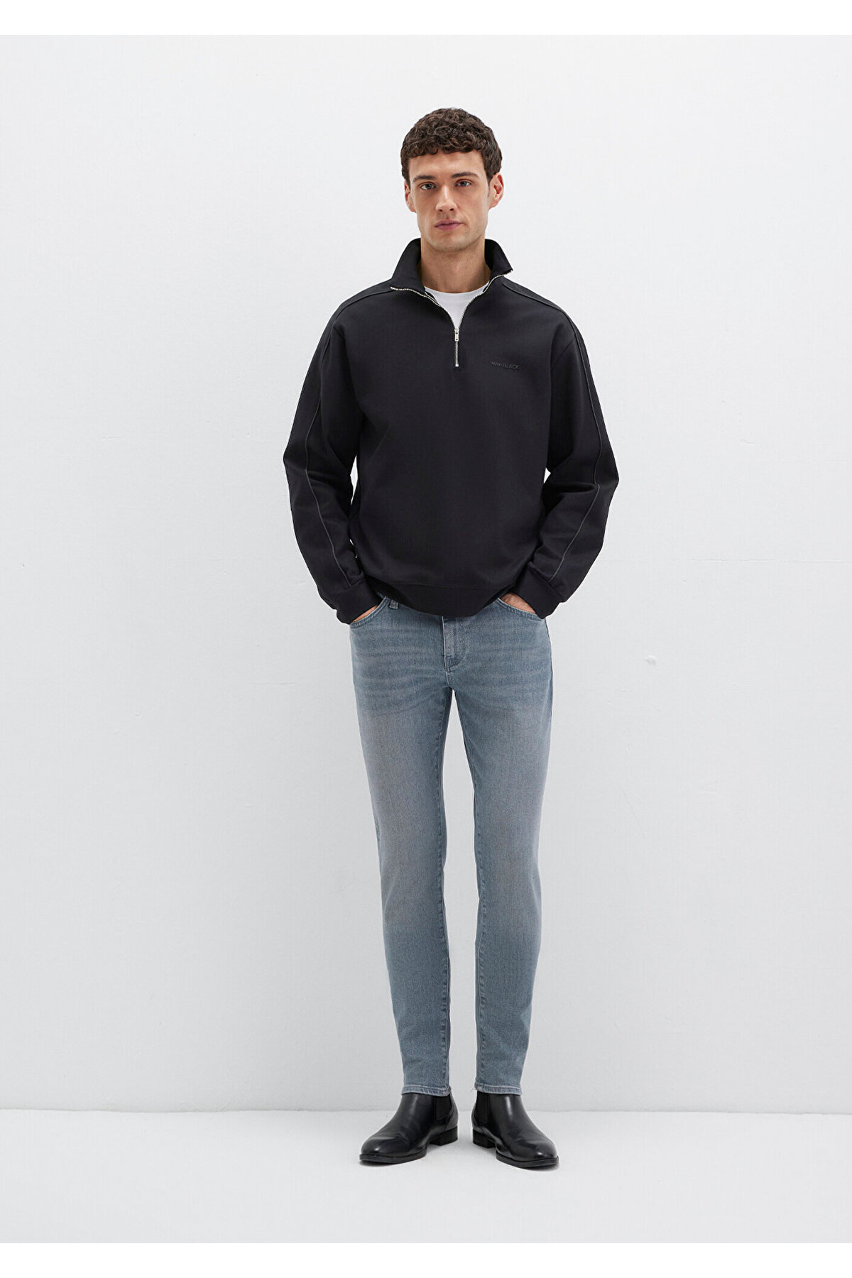 James Lux Black Gri Smoke Jean Pantolon 0042489350